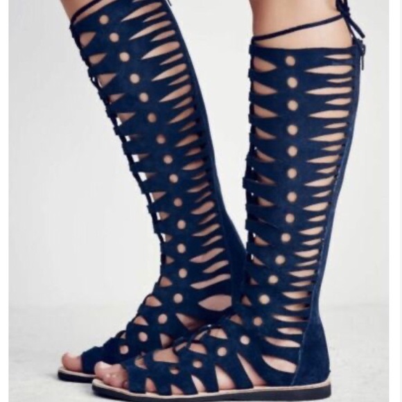 Jeffrey Campbell X Free People Valencia Tall Gladiator Sandals - Picture 5 of 16